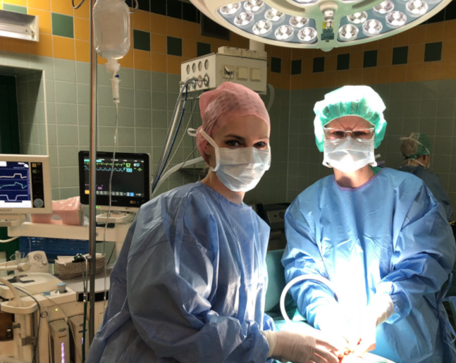 dr n. med.Emilia Gąsiorowska Sala operacyjna 2017 rok